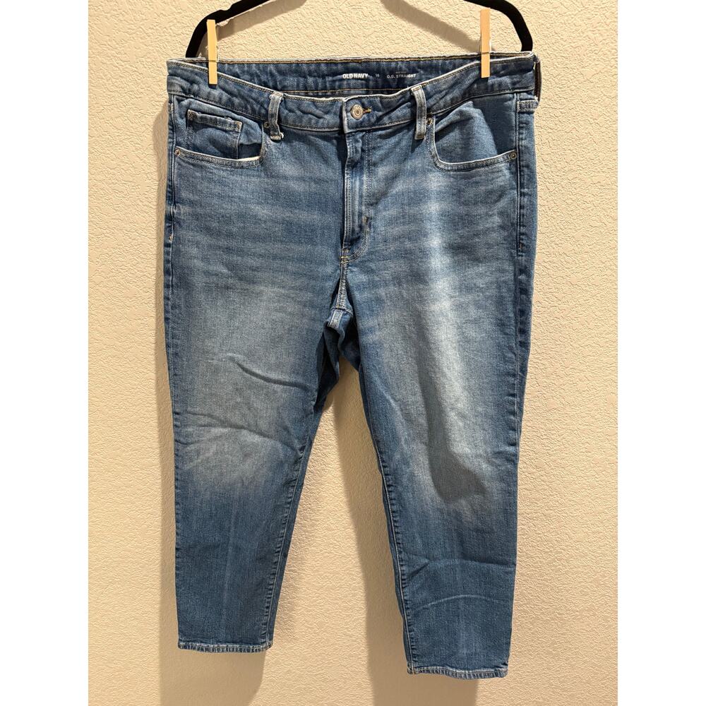 Old Navy Mid Rise O.G. Straight Jeans Size‎ 16